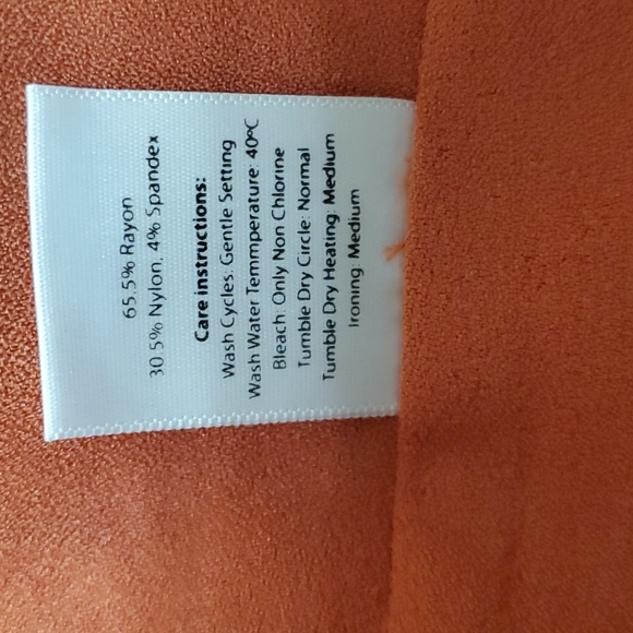 MARY CRAFTS Lace Lined Pencil Knee Lenght Midi Skirt - Picture 5 of 6